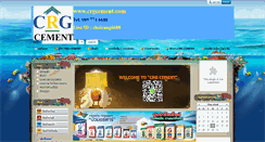 Desktop Screenshot of crgcement.com