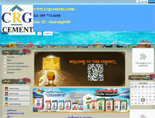 Tablet Screenshot of crgcement.com